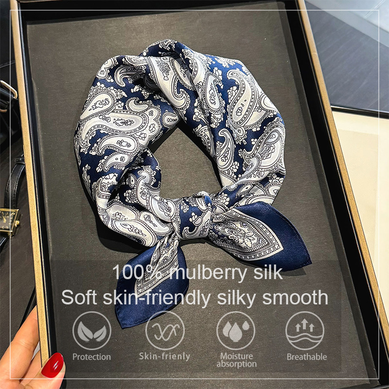 Luxury 100% Mulberry Silk Scar - Face Scarf Mask review and price