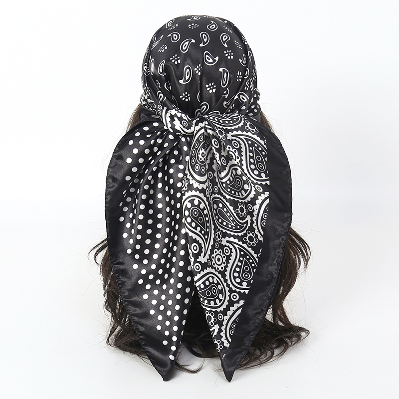 Handkerchiefs Hair Silk Scarf  - Scarf Silk Square review and price