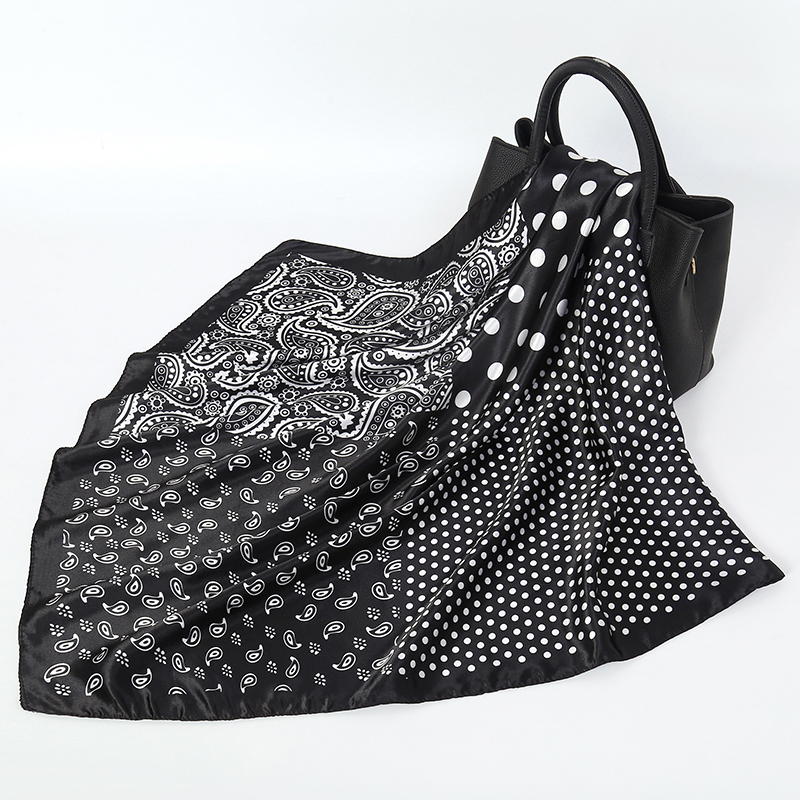 Handkerchiefs Hair Silk Scarf  - Scarf Silk Square review and price