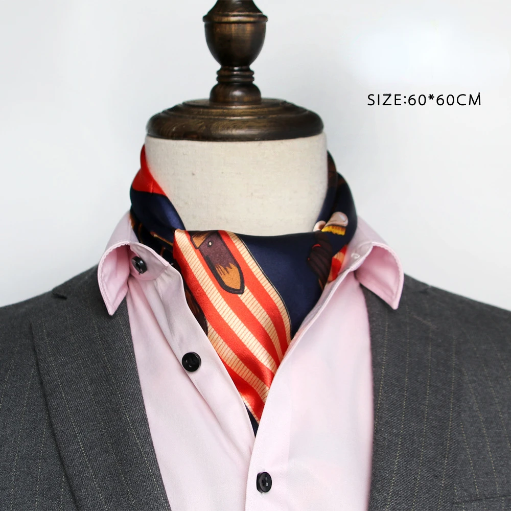 British Men's Silk Scarf Small - Face Scarf Mask review and price
